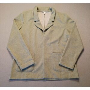 Maurices Size XL‎ Women's Jacket Blazer Light Green Open Front Cardigan Business